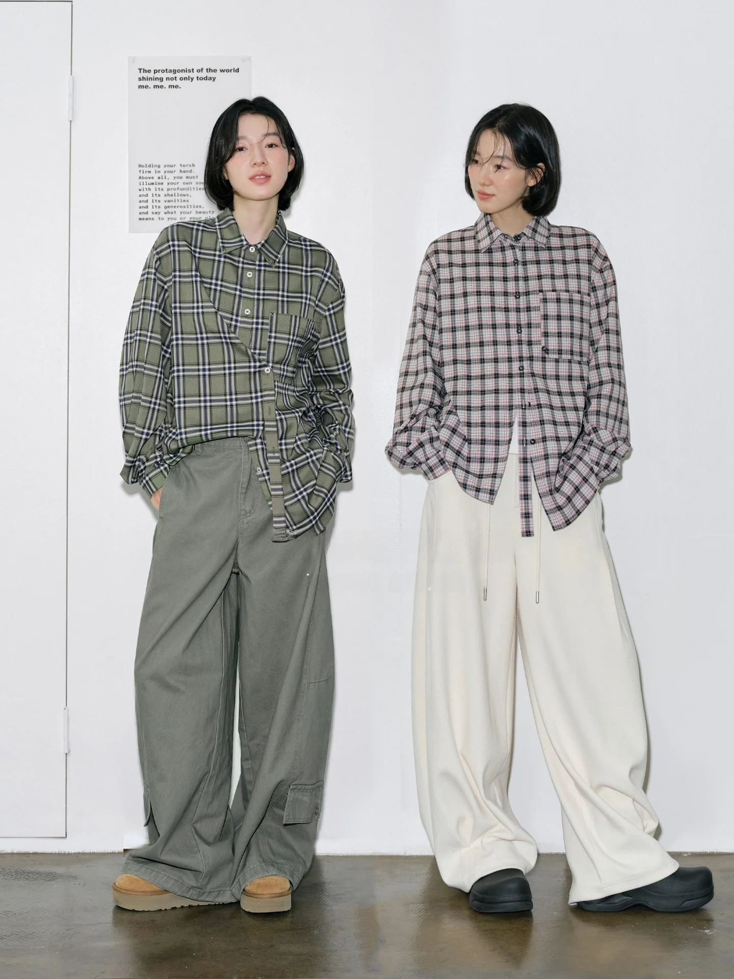 

Винтажный клетчатый женский свободный крой Long Sve, дышащий полиэфирное волокно, ягоды, лесной бот, разделенный двухцветный айрт