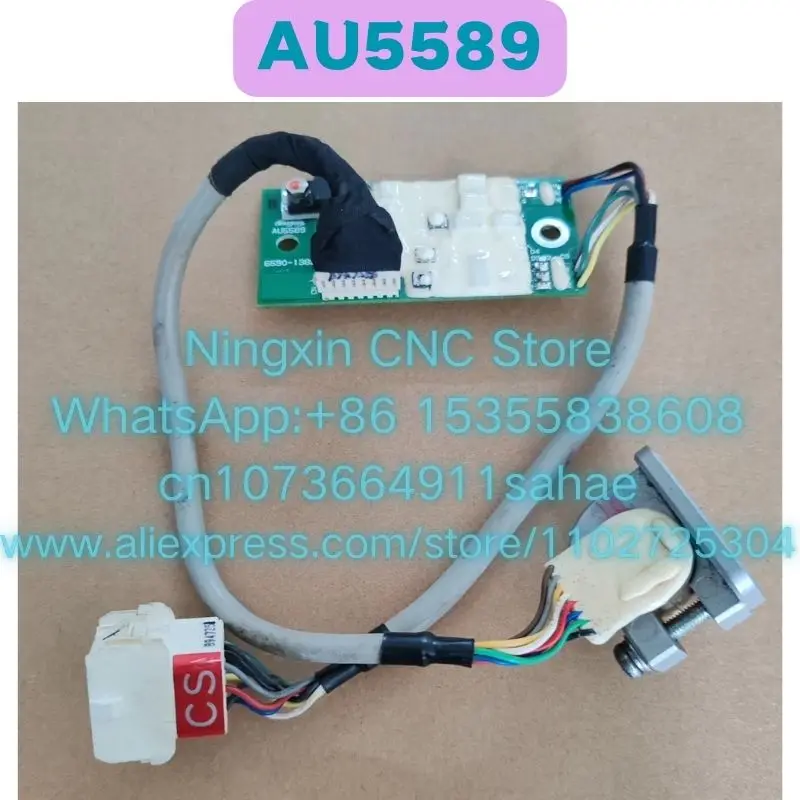 AU5589 6590-1382 Used A set of 64 system spindle motor PLG board 8- inductive magnetic head probe Tested OK