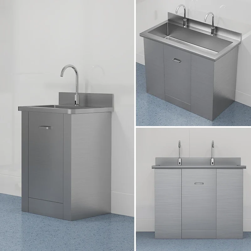 surgical operating room hospital foot-operated washbasin