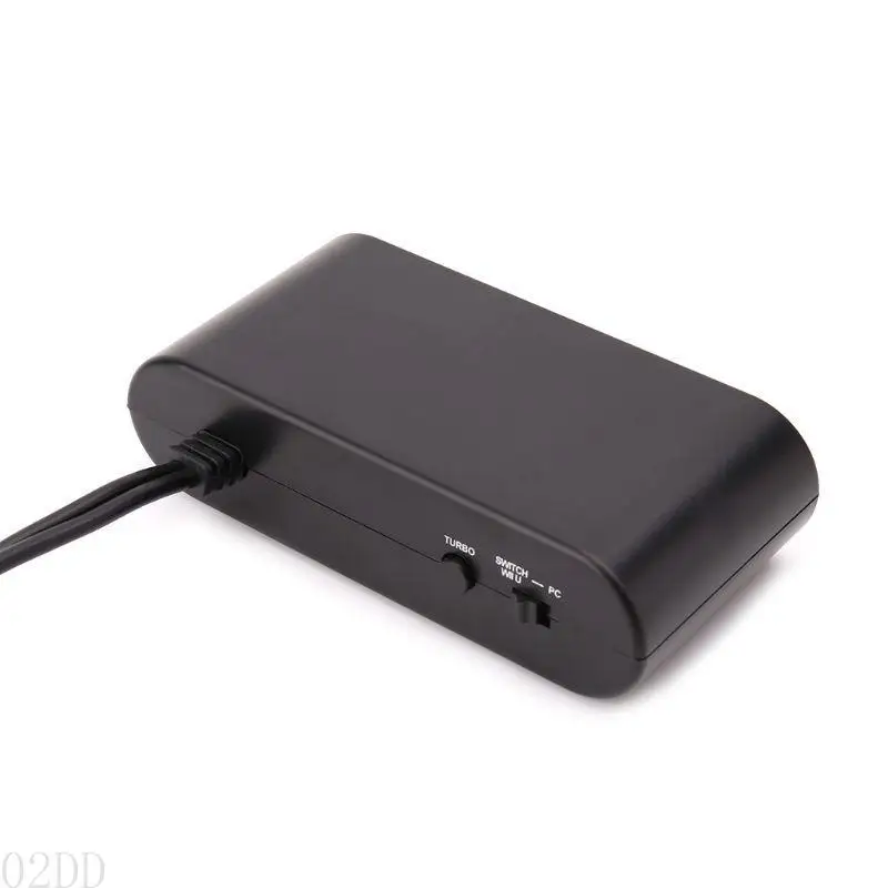 02dd Practical 4 Ports Converter voor Gamecube -controller USB -adapter voor Switch
