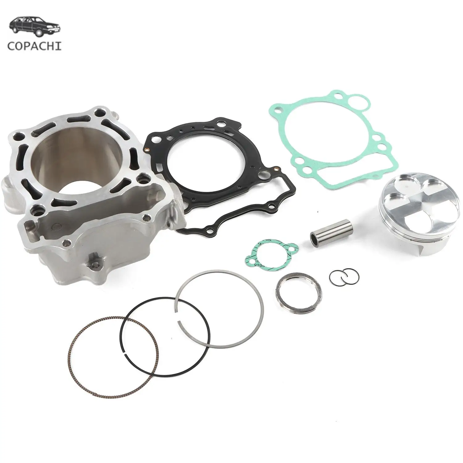 ヤマハ用シリンダーおよび付属品,5xc-11311-20-00,77mm,ヤマハ2001-2013,wr250f,yz250f,標準ボア,オートバイ,カーアクセサリー,1セットに適合