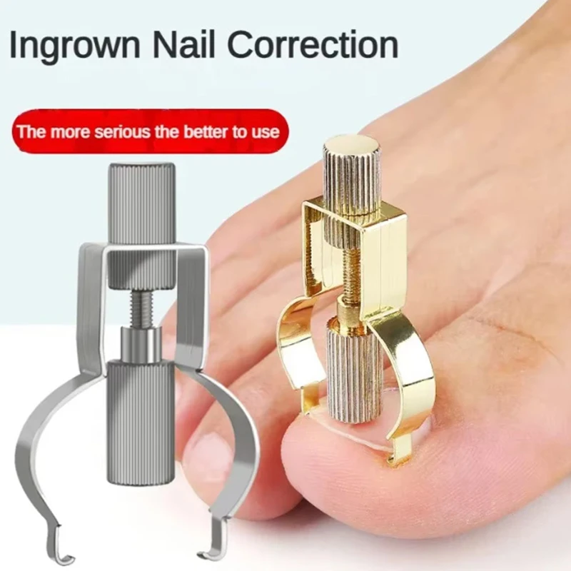 Ingrown Toenail Corrector Straightening Clip Pedicure Foot Nail Care Tools Stainless Steel Pedicure Treatment Onyxis Correction