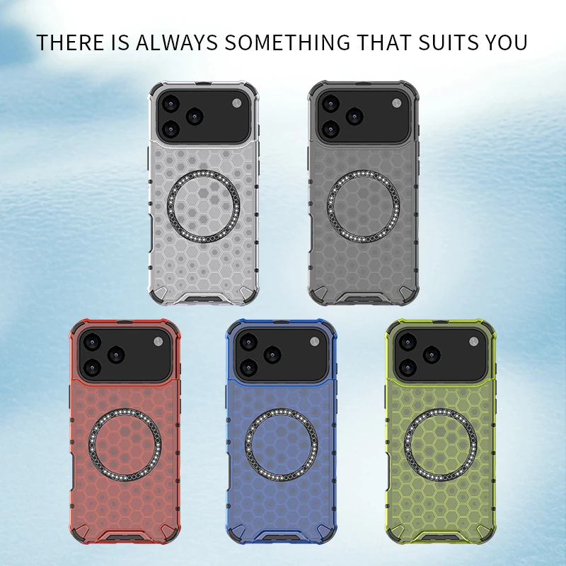 حافظة شفافة مغناطيسية لهاتف آيفون 17 Air 17 Pro Max Magsafe شحن لاسلكي من السيليكون غطاء من البولي يوريثان الحراري لهاتف آيفون 17pro #5