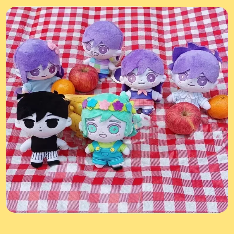 

Kawaii Omori Black Cartoon Plush Toy Soft Game Anime Figure Doll Children's Sleep Companion Comfort Gift for Birthday