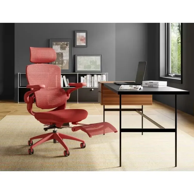 Modern Ergonomic Office Chair BIFMA Certified Manager Seat Adjustable Headrest Mesh Conference Chair 6D Deluxe Edition
