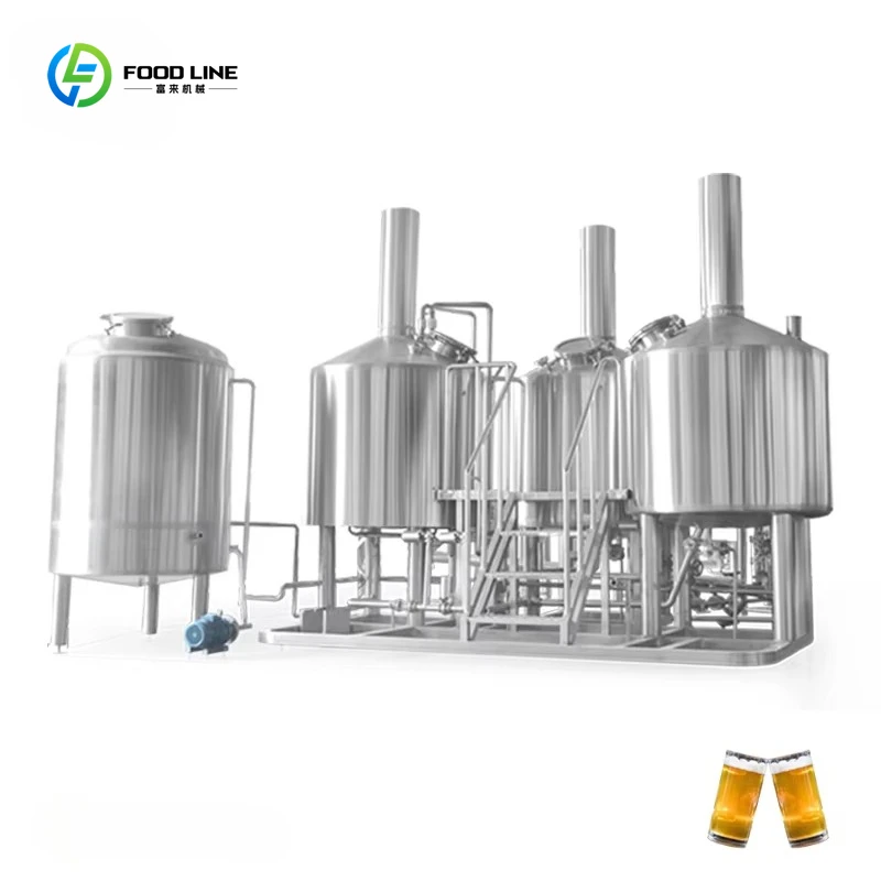 300L 500L 1000L Micro Beer Brewing Mini Brewery Equipment Beer Manufacturing Plant