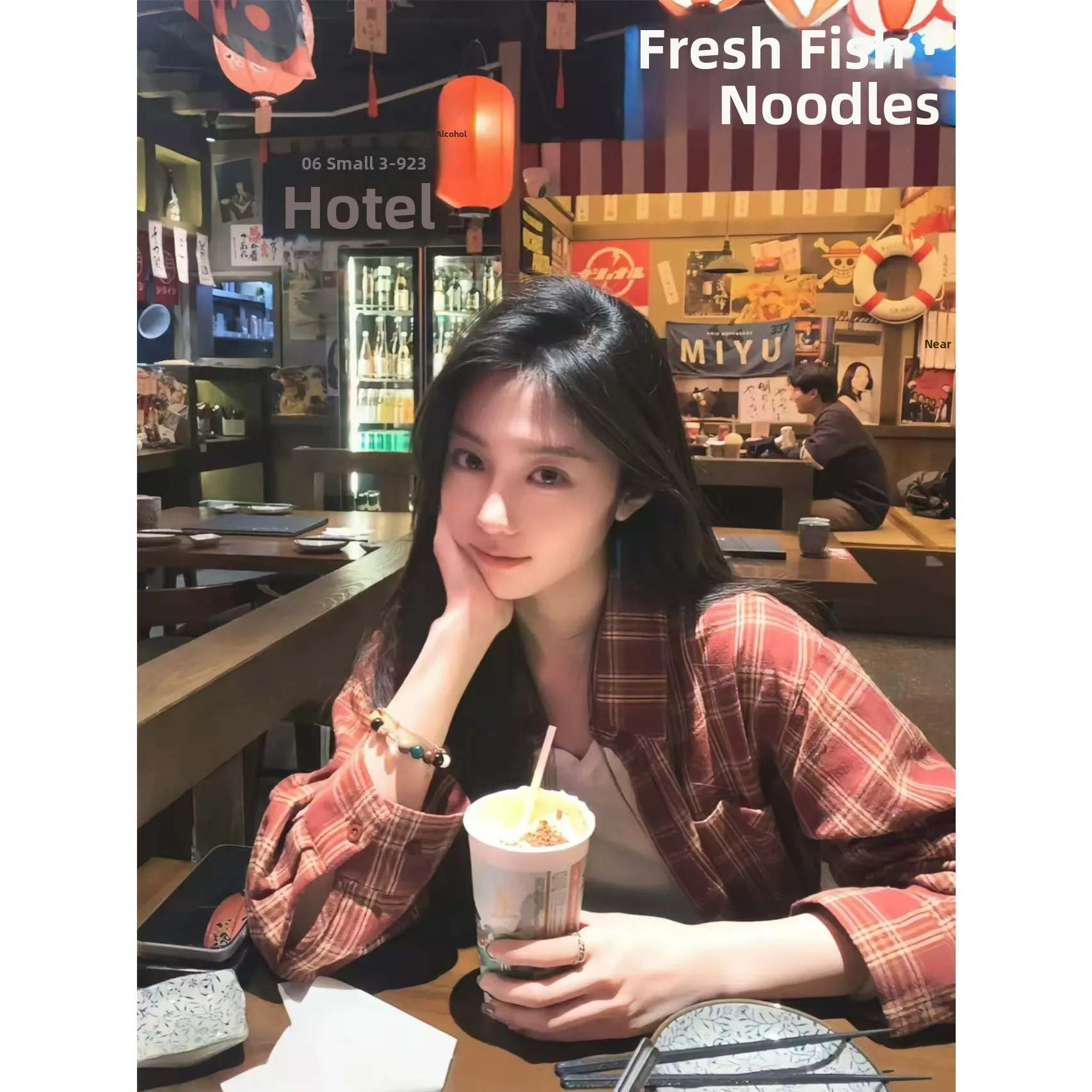 

Женский фланелевой топ в клетку, свободный крой, осень-зима, новый повседневный модный топ маленького размера Lazy Sle Top