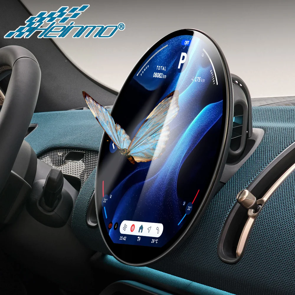 2018-2021 Car Compatible with MINI Cooper F65 F66 F67 Car GPS Navigation Tempered Glass Protective Film Accessories 2022 2023