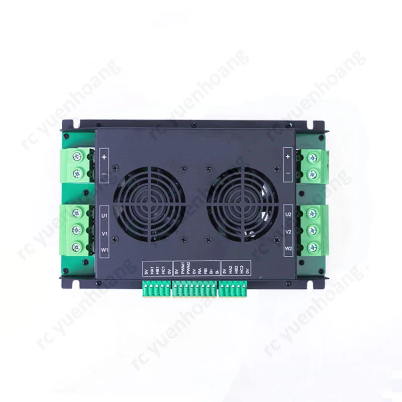 Controlador de motor de canal duplo sem escova, 24v 48v, 750w/800w/1000w/1500w, peças de reposição de controle de cubo para modelo de cortador de grama rc, 1 peça