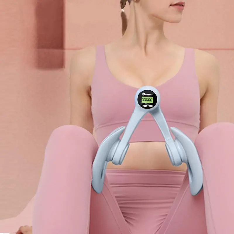 Inner Thigh Exerciser Hip Trainer Workout Equipment Pelvic Floor Muscle Repair Trainer Inner Thigh Exercise Workout Equipment