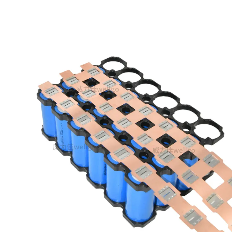 32/33140 Copper-nickel Composite Sheet Busbar Row Pure Nickel-copper Bus Starter Power Connector Excessive Current view 2