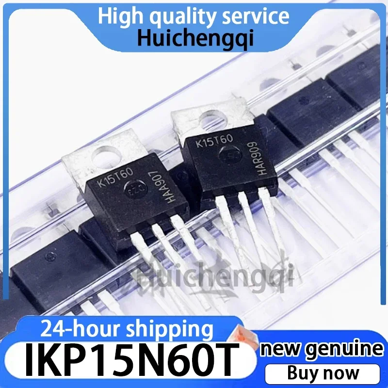 2PCS IKP15N60T Packaged TO-220 IGBT Tube/module