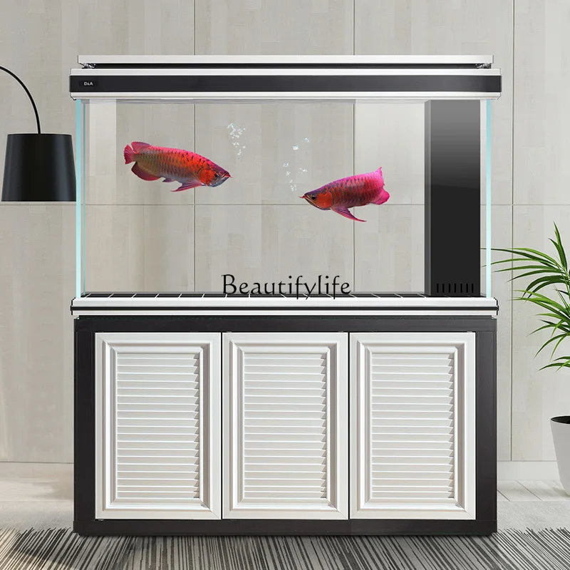 

Arowana Special Tank Living Room Fish Tank No Water Change Needed Large Ecological Bottom Filter Intelligent Aquarium
