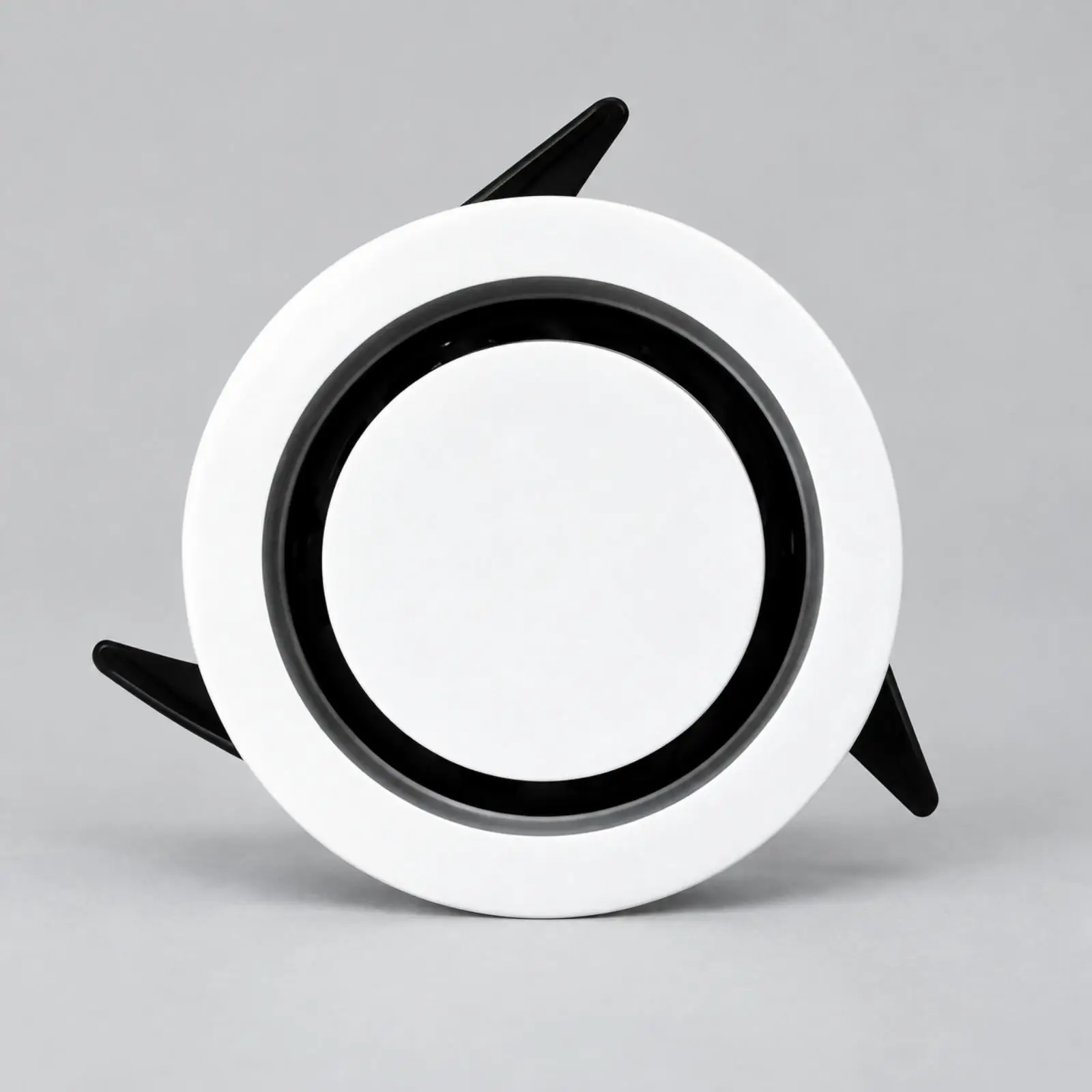 Smooth Finish Recessed Air Vent ABS Plastic 64mm Depth Detachable Cover Adjustable Air Guide for Wall Ceiling Mounted Systems