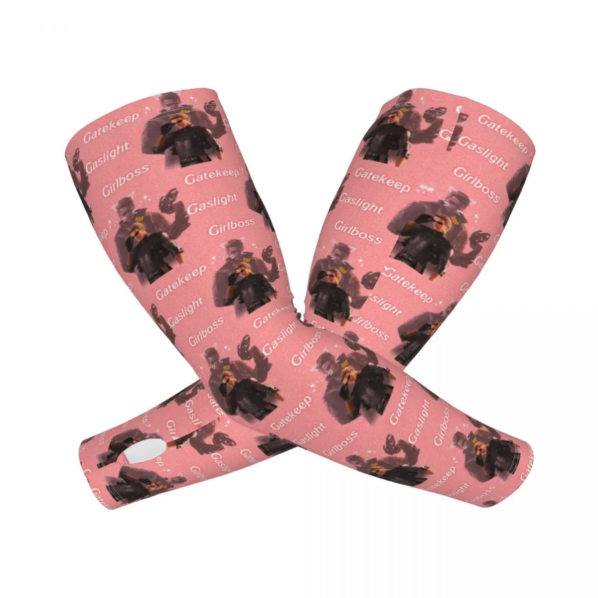 Albert Wesker Outdoor Arm Sleeves Sun UV Protection Cover Summer Ice Silk Cycling Tattoo Sleeves