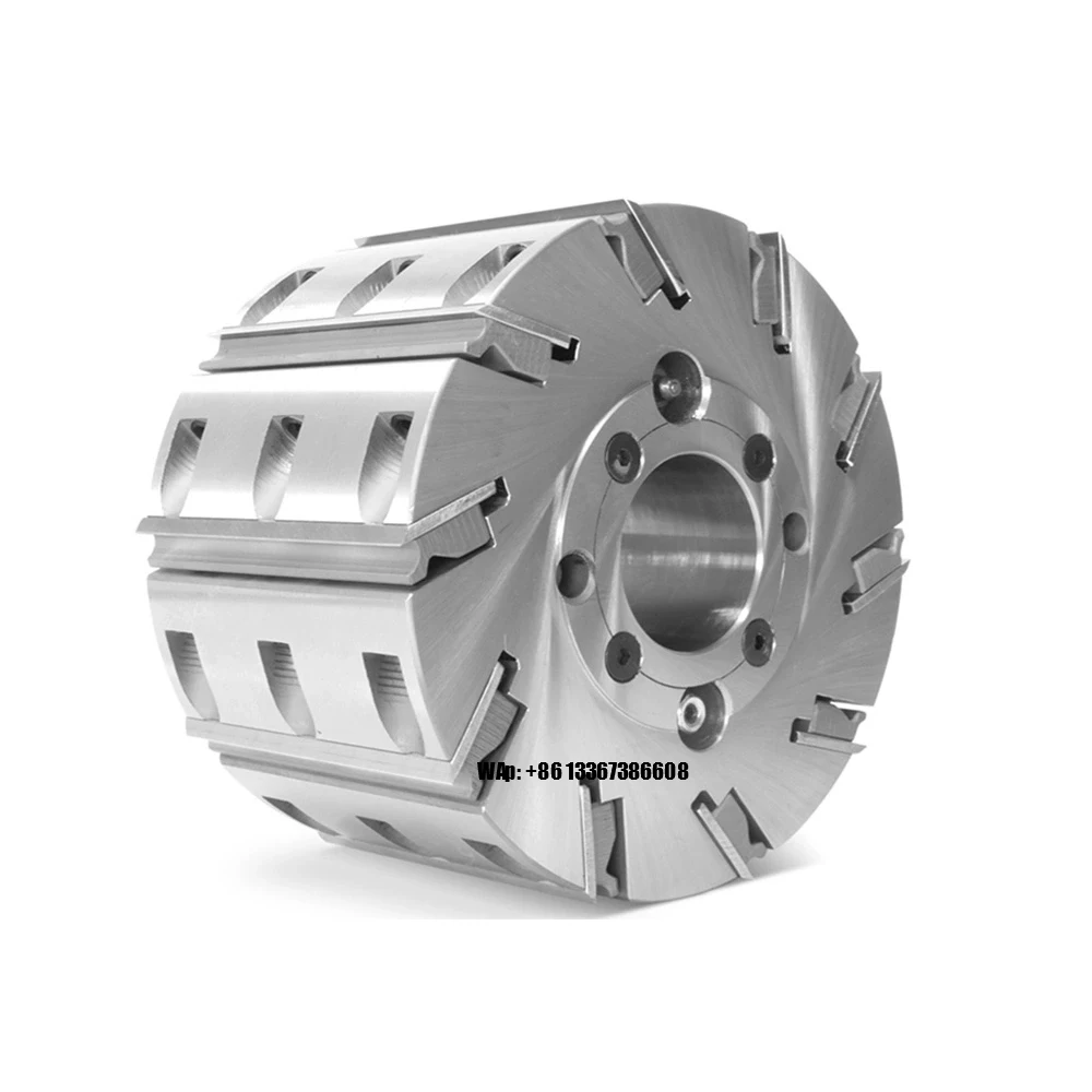 

Woodworking 4-Side Moulder Head Indexable Milling Cutter Hydraulic Cutterhead