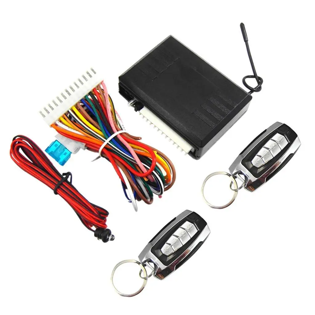 

Smart Key Car Security Alarm System Passive Keyless Entry Push Start Button