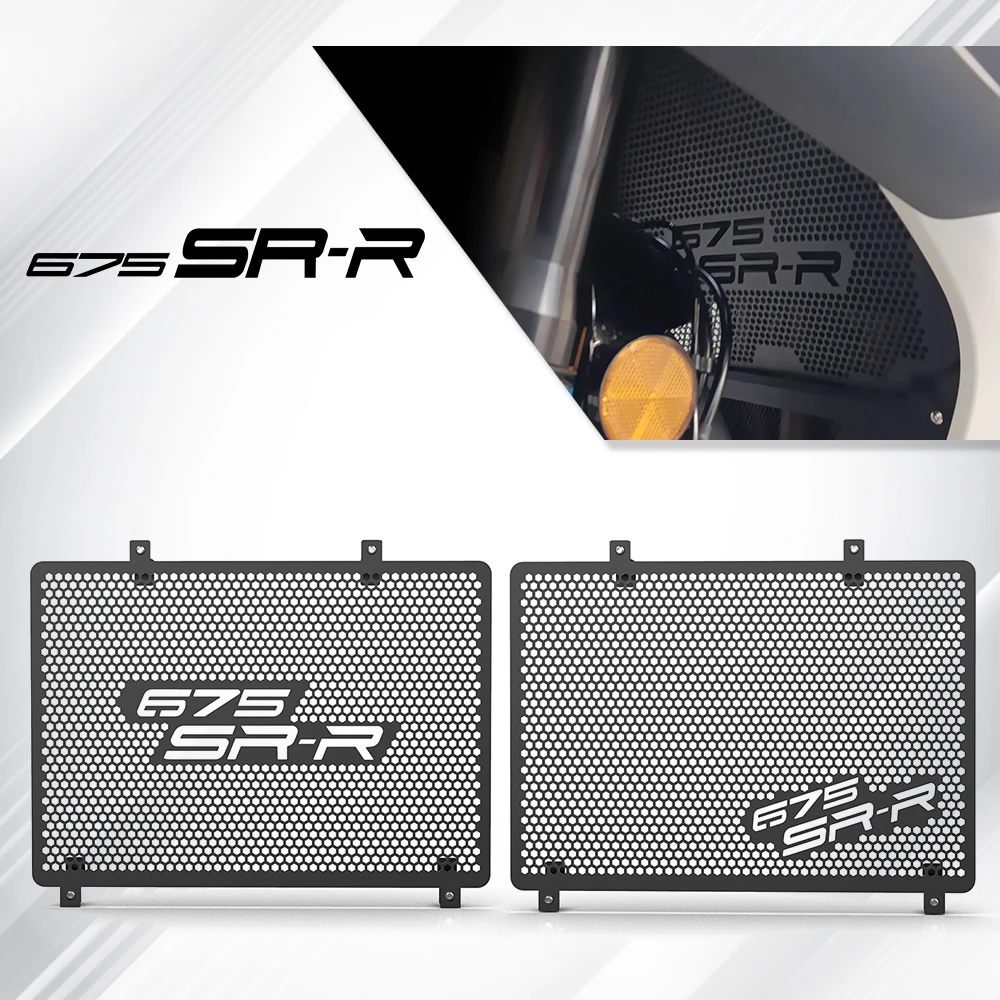 

For CFMOTO 675SR-R 675SS 675NK 675 SRR SS NK 675 2024 2025 2026 Motorcycle Radiator Grill Guard Cover Engine Cooling Protector