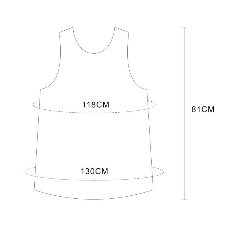 Summer dog washing completely waterproof apron oil-proof wear-resistant breathable smock sleeveless latest transparent bib