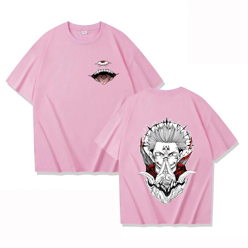 New Fashion Ryomen Sukuna Print T Shirt Anime Hip Hop Short Sleeve Men Women Summer Cool Casual Outdoor T Shirts Tops image 6