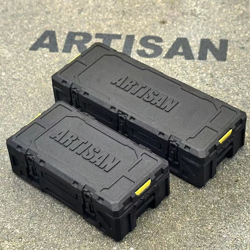 Mini valigia da tetto in nylon per 1/10 RC Crawler Car Traxxas TRX4 Rc4wd Wrangler Km Tank 300 parti fai da te