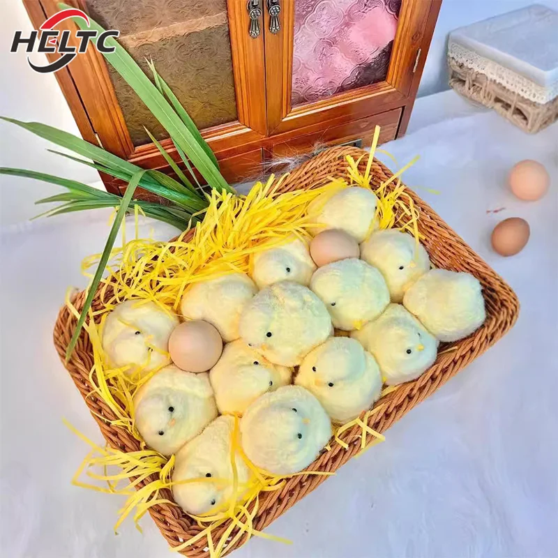 Home Soft Clay Squeeze Silicone Soft Clay Chicken Plush Cute Hamster Handmade Slow Rebound Decompression Release Hand Toys