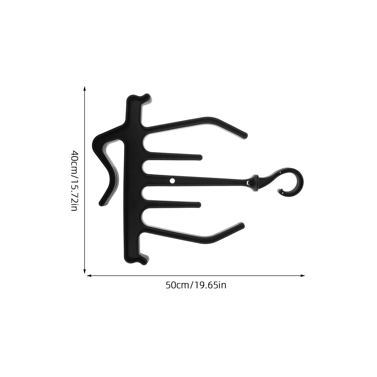 Scuba Hanger Plastic Wetsuit Hanger Anti Slip Design for Wet Suits Drysuits Dive Wear Underwear Portable Gear Rack Diving view 3