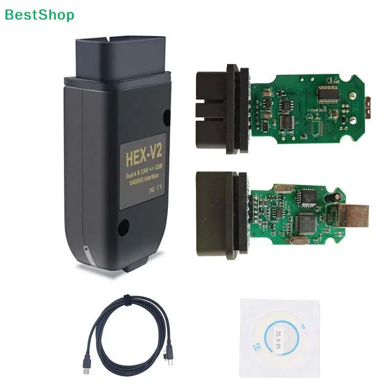 2026 V26.3 VAGCOM Interface VAG CAN HEX V2 Update For Most Brand Automobile Seat Car Diagnostic Tool