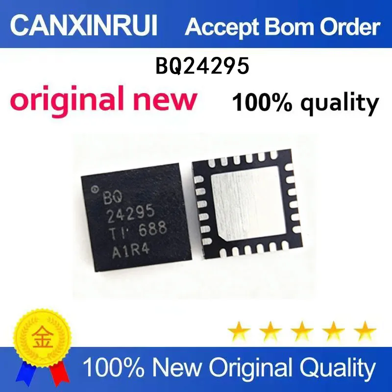 

(5-100 Pieces) Battery Management IC BQ24295RGER BQ24295 24295 QFN24