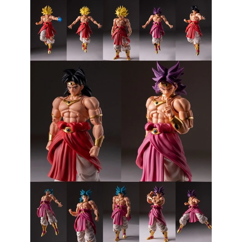 Neues Produkt ZL Studio Skinny Broly Dragon Ball Super Saiyan Broly Krieger Antiker Kriegstiger Anime Actionfigur Modell Spielzeug Geschenk – Detail 6
