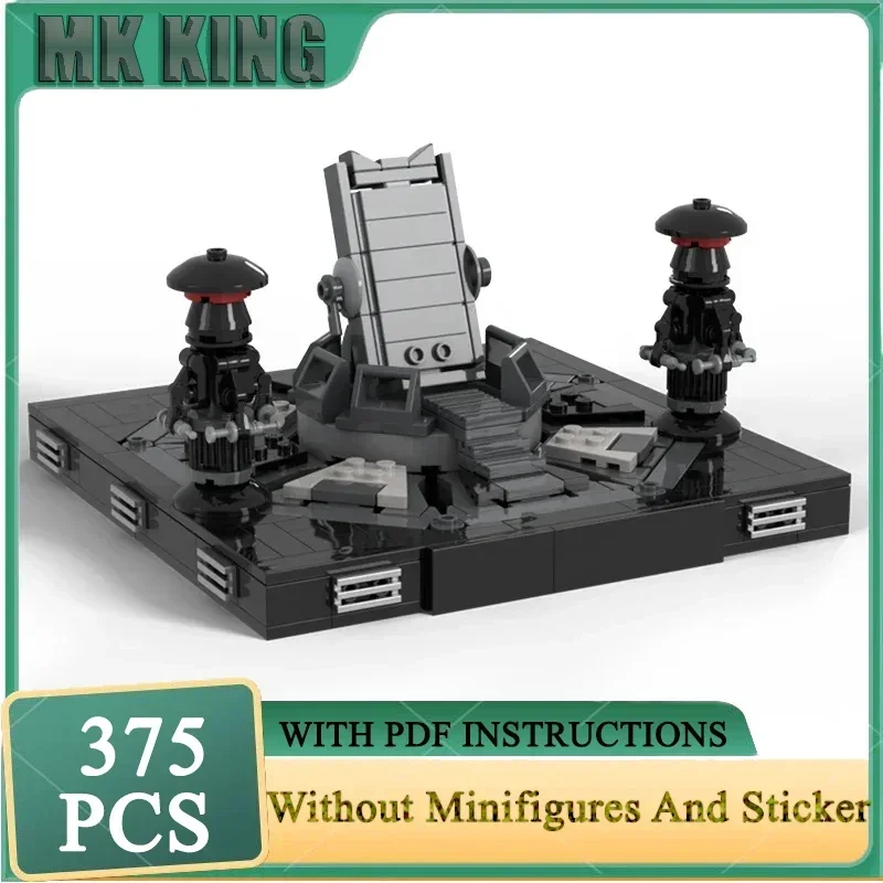 

Звездный фильм Moc, строительные блоки, убийца, трансформационная камера, модель, технология, кирпичи, сделай сам, сборка, строительство, праздничный подарок, игрушка