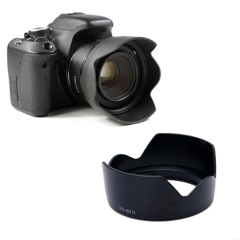 F62C ES-68 II Mount Lens Hood لـ EF 50mm F/1.8 لعدسة بتلة