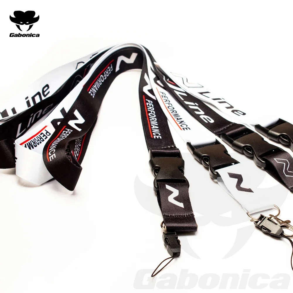 New Car Key Holders Phone Neck Straps Lanyard Car Keychain for HYUNDAI N Performance TUCSON KONA ACCENT SANTA FE Creta Kauai Eon