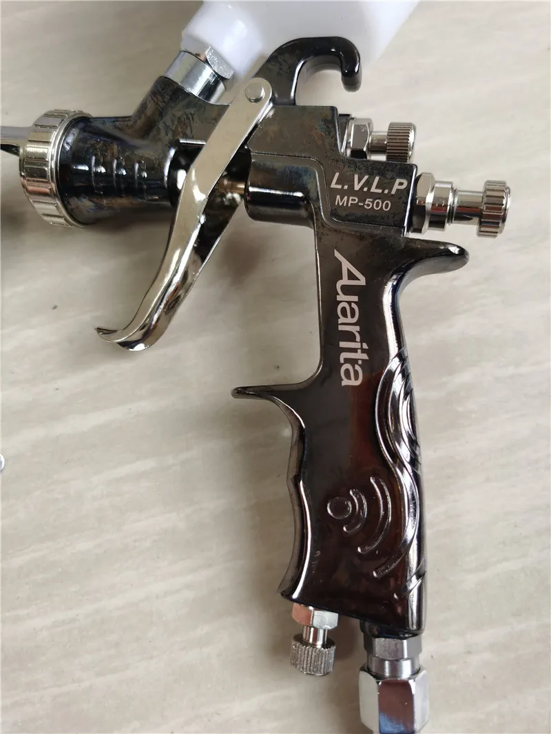 

For Auarita MP-500 Pneumatic Spray Gun with 1.3mm Nozzle and 600ml Cup LVLP Model