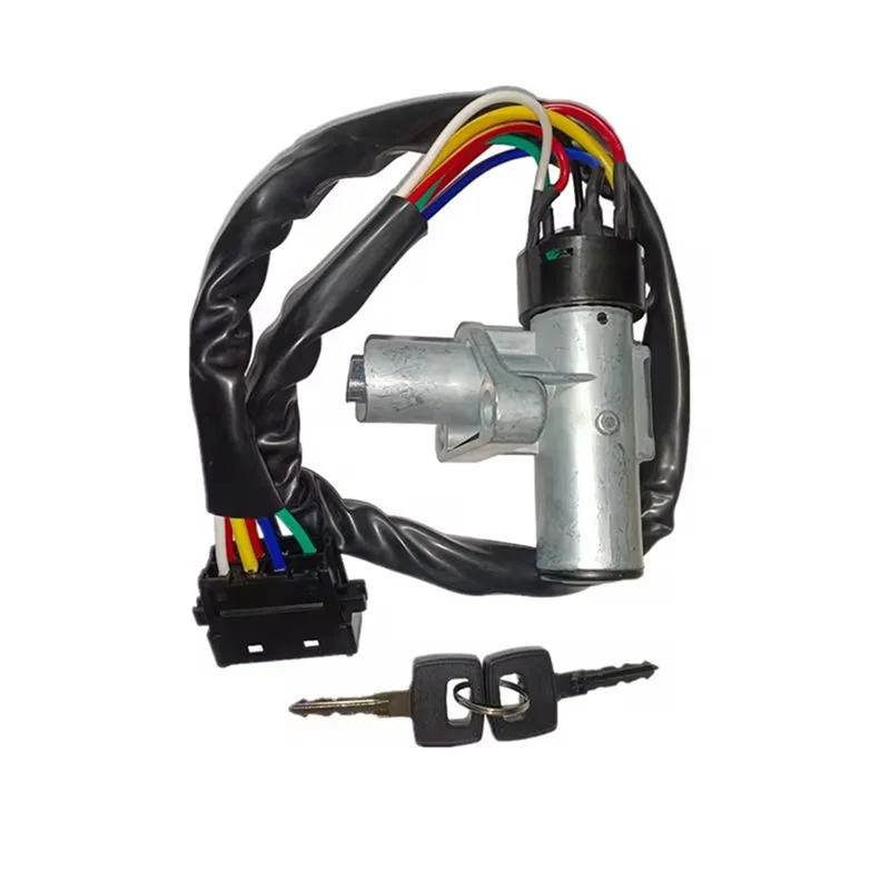 

A85E-85464336002 64464336001 левый руль для Neoplan L2000 M2000 CLA, переключатель замка зажигания рулевого управления грузовика с 2 ключами