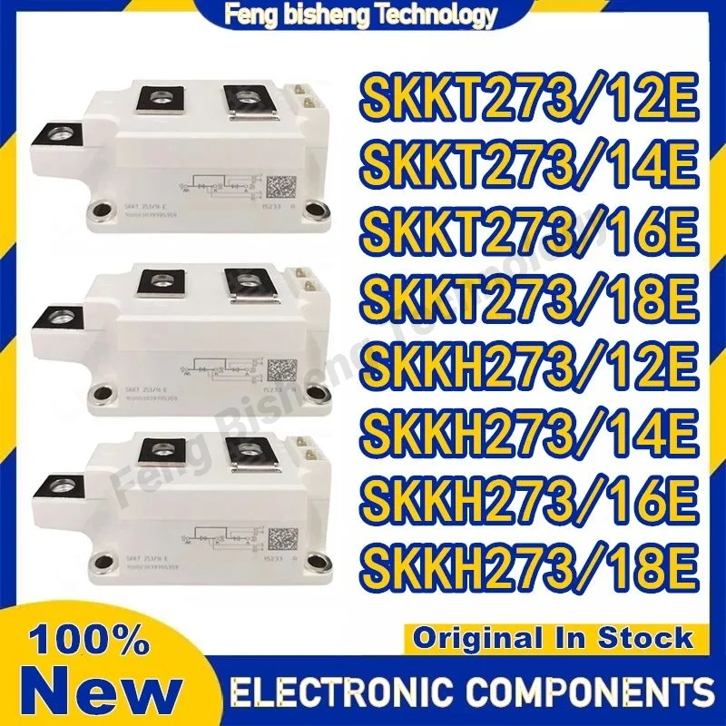 SKKT273 SKKT273/12E SKKT273-14E SKKT273-16E SKKT273-18E SKKH273/12E SKKH273-14E SKKH273-16E SKKH273-18E Thyristor Diode Modules