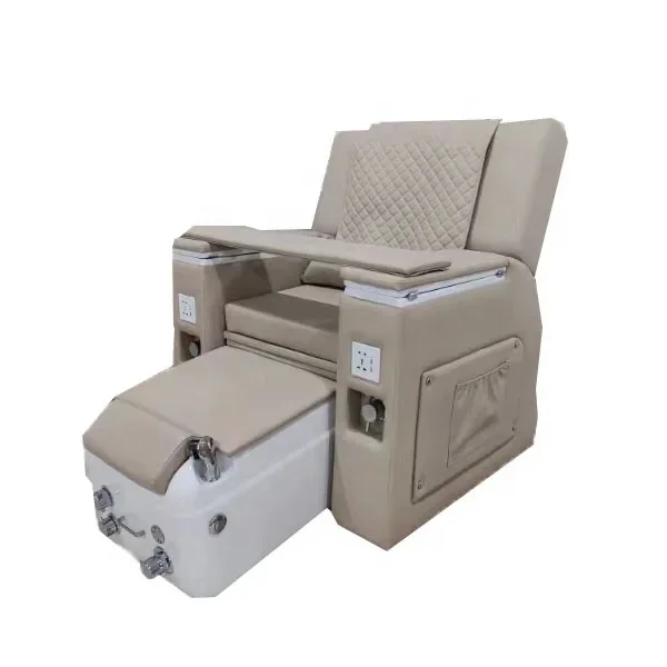 

New modern spa luxury pedicure salon furniture reclining foot massage chair