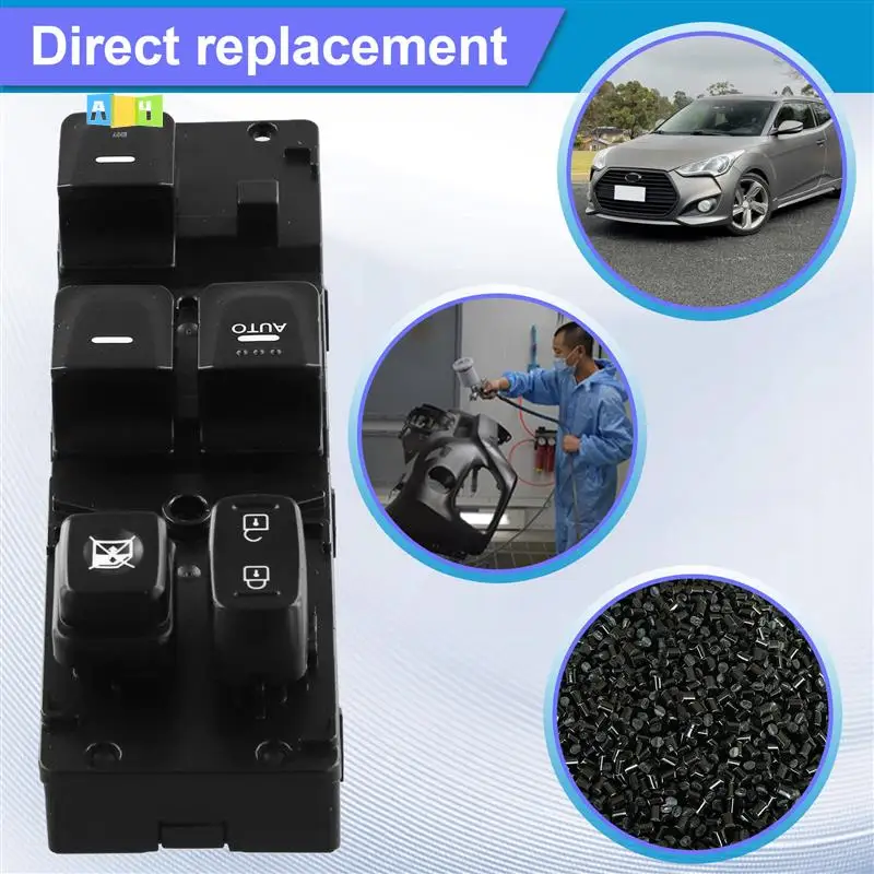 

A04E-93570-2V005 Car Door Window Switch Window Lift Switch For Hyundai Veloster 2012-2017 93570-2V0054X