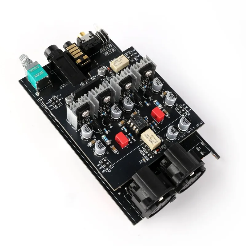 Headphone Fully Discrete Component Balanced Headphone Amplifier Differently Balanced XLR Single End Output