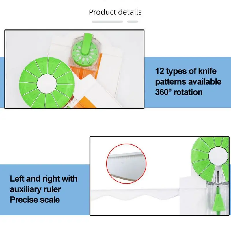 Paper Trimmer Cutter Paper Cutters Cardstock Cutter 12 In 1 Paper Edge Cutter Paper Trimmer With Measuring Ruler Craft Paper