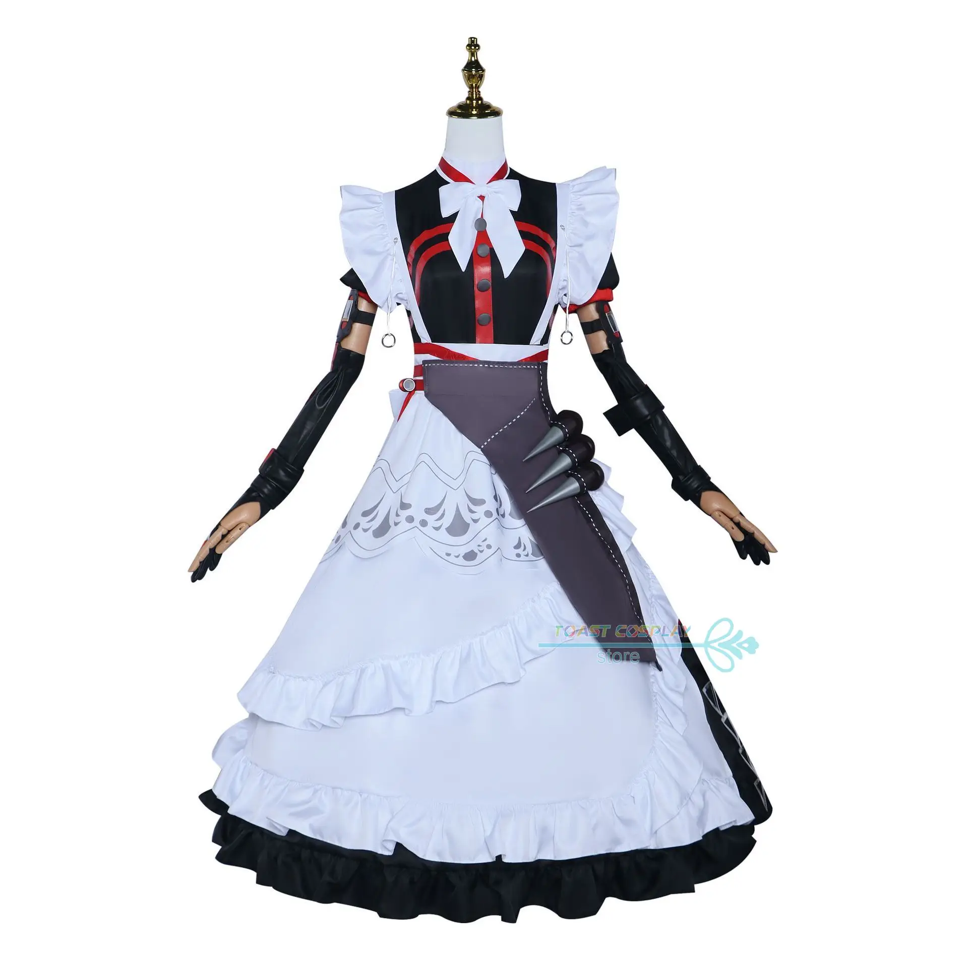 Rina Alexandrina Cosplay Game Zenless Zone Zero Cosplay Costume Maid Outfit Zenless Zone Zero Alexandrina Dress Party Clothes