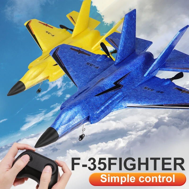 New SU-35 Plane Foam Aircraft 2.4G Radio Control Glider Remote Control Fightes Plane Glider Airplane Foam Toys for Children Gift