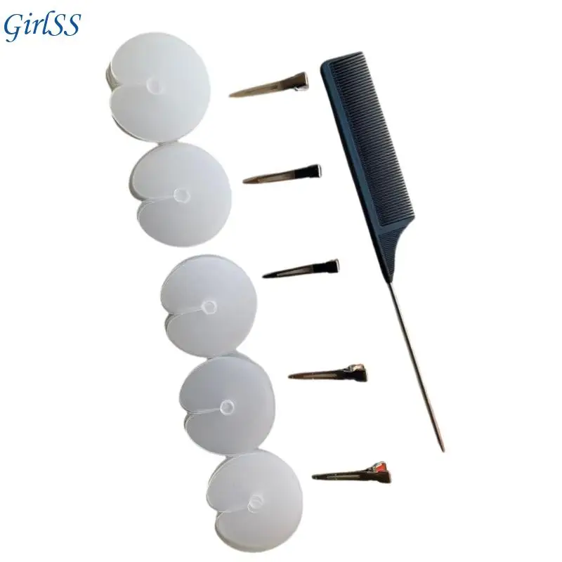 مجموعة وصلات شعر دائمة غير مشوهة مقاومة للحرارة، مناسبة للسفر T4MB #2