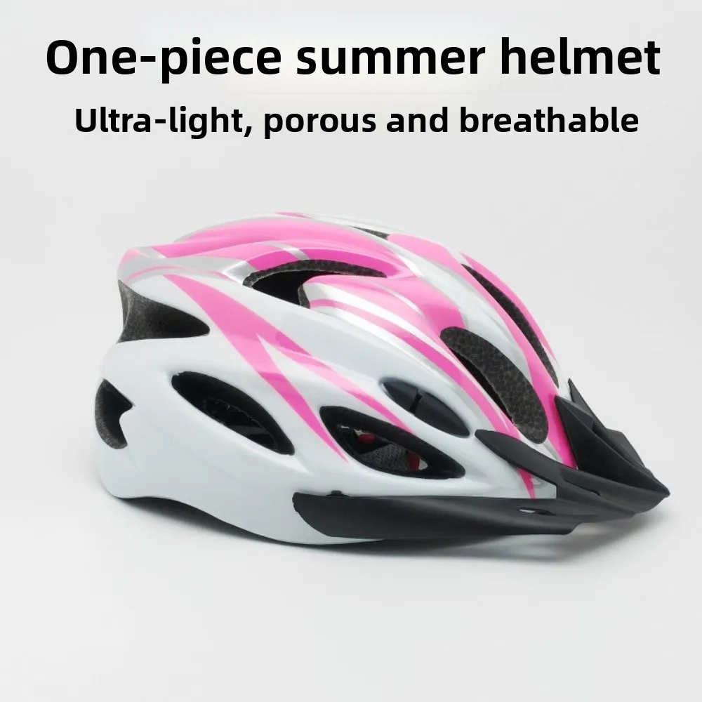 Rider driving takeaway helmet mountain bike road mountain bike integrated forming men's and women's cycling helmet