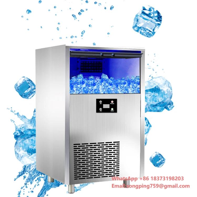 

New Design Stainless Steel Ice Maker Machine Commercial Snowflake Ice Machine Home Usage Ice Making Machine