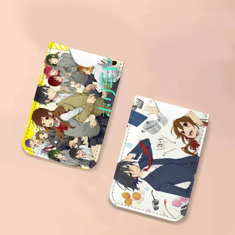 Horimiya Anime Credit ID Business Card Holder, Practical Pocket Gift for Outdoor Driving & Daily Use