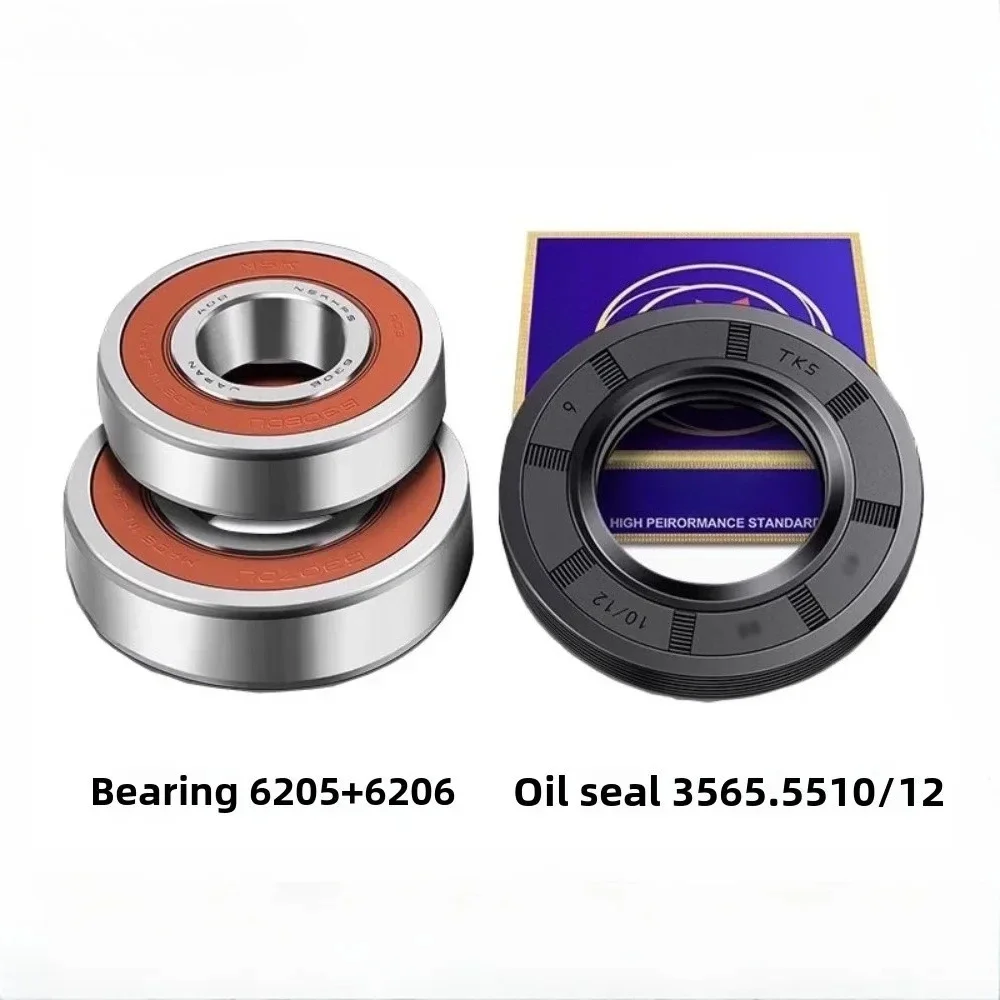 WZ-New For Samsung Washing Machine Water Seal 35 65.55 10/12 Bearing 6205 6206 Washer Parts