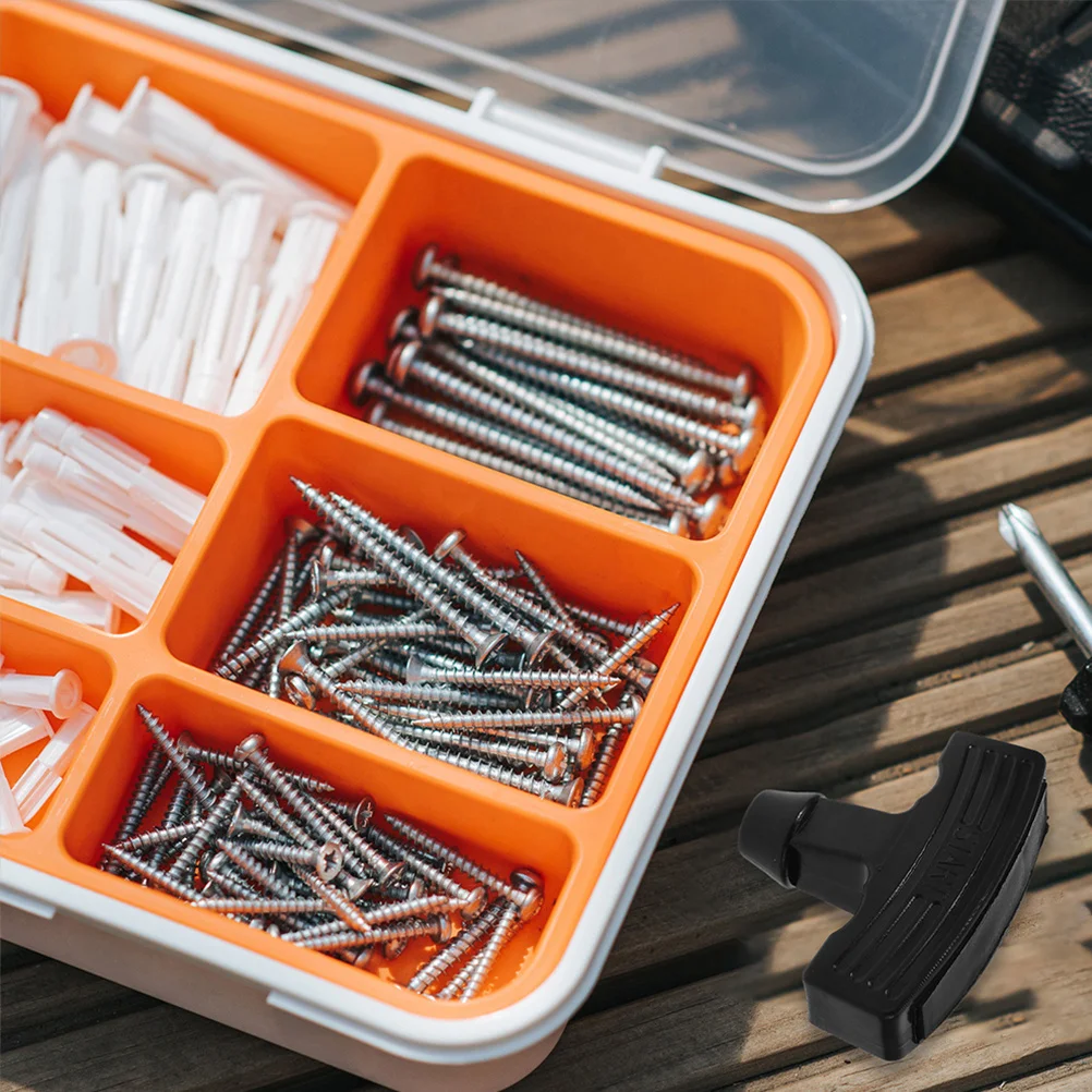 

6Pcs Plastic Handle for Small Engine Repair Tools Lawnmower Pull Cord Replacement Hand Pull Starter Rope Handle Multipurpose Use