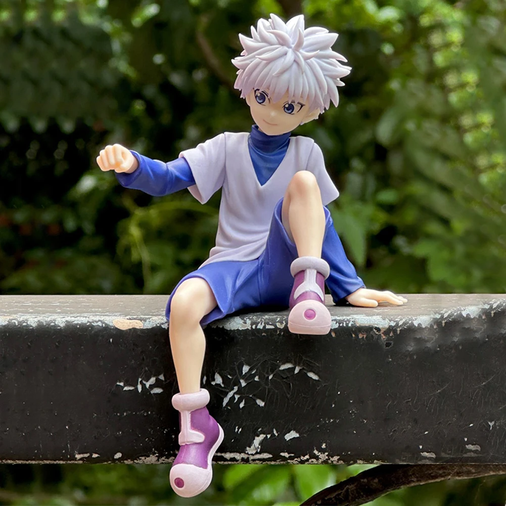 15cm Anime Figure Illumi Zaoldyck Hisoka Kurapika Action Figure Chrollo Lucilfer Room Decoration killua zaoldyeck PVC Model Toys