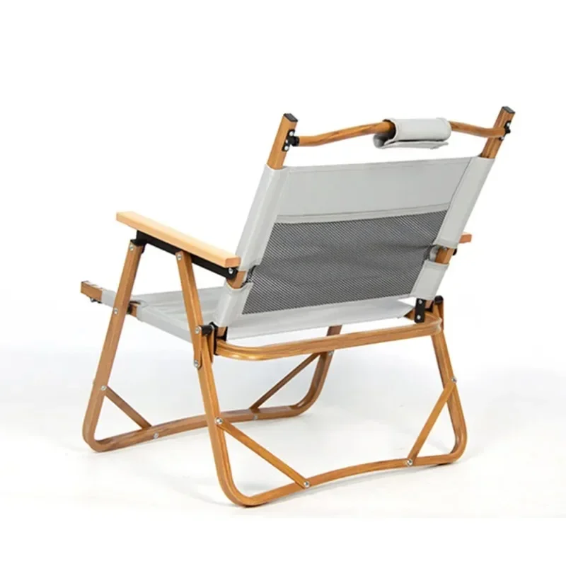 Tragbare Aufbewahrung, faltbarer Campingtisch und Stühle, Set für den Außenbereich, Garten, Dinnerparty, Vintage-Holz, zusammenklappbar